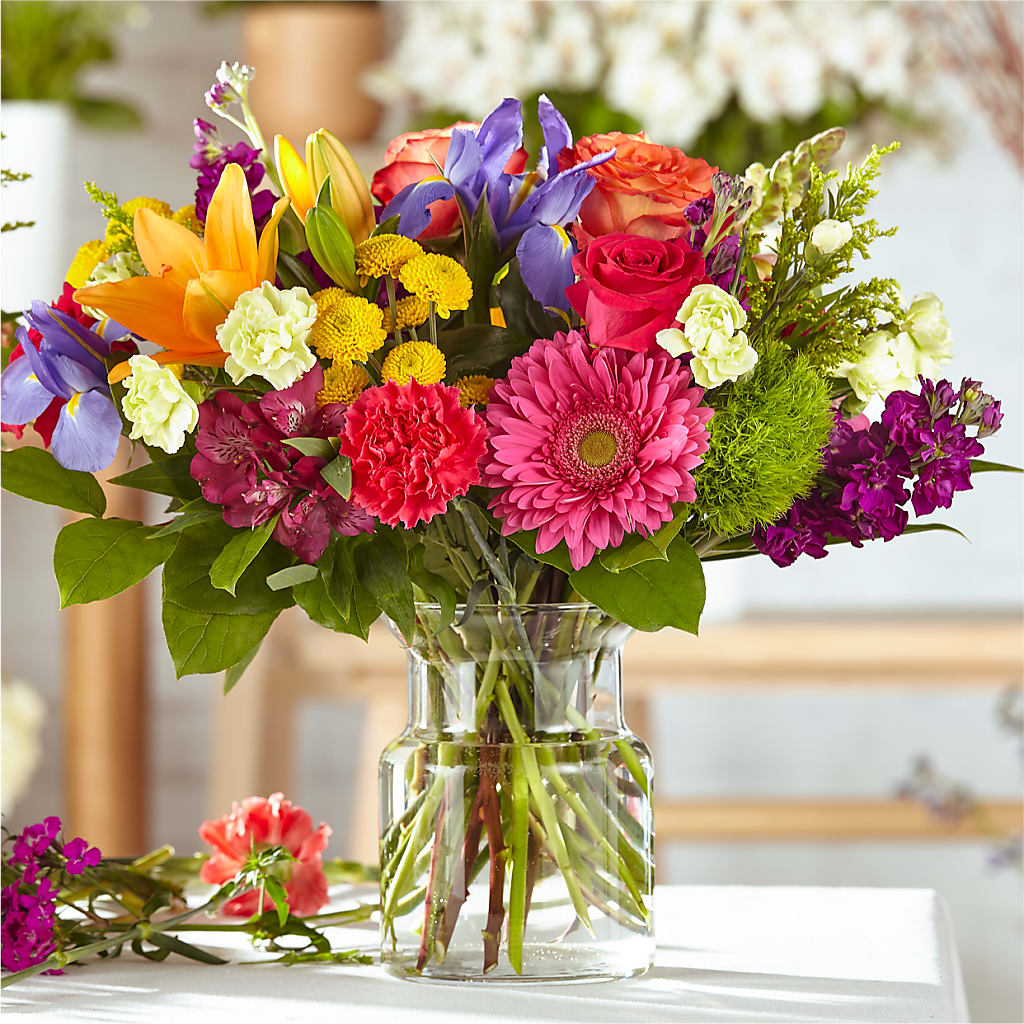 Bold & Bright – A Florist Original – La Petite Florist And Gifts, Brea CA