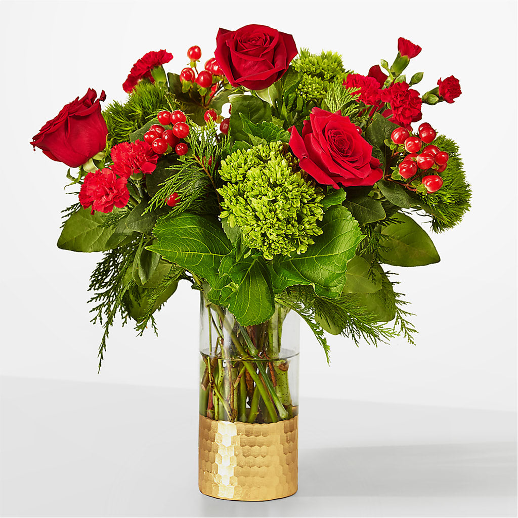 Plaid Throw Bouquet – La Petite Florist And Gifts, Brea CA