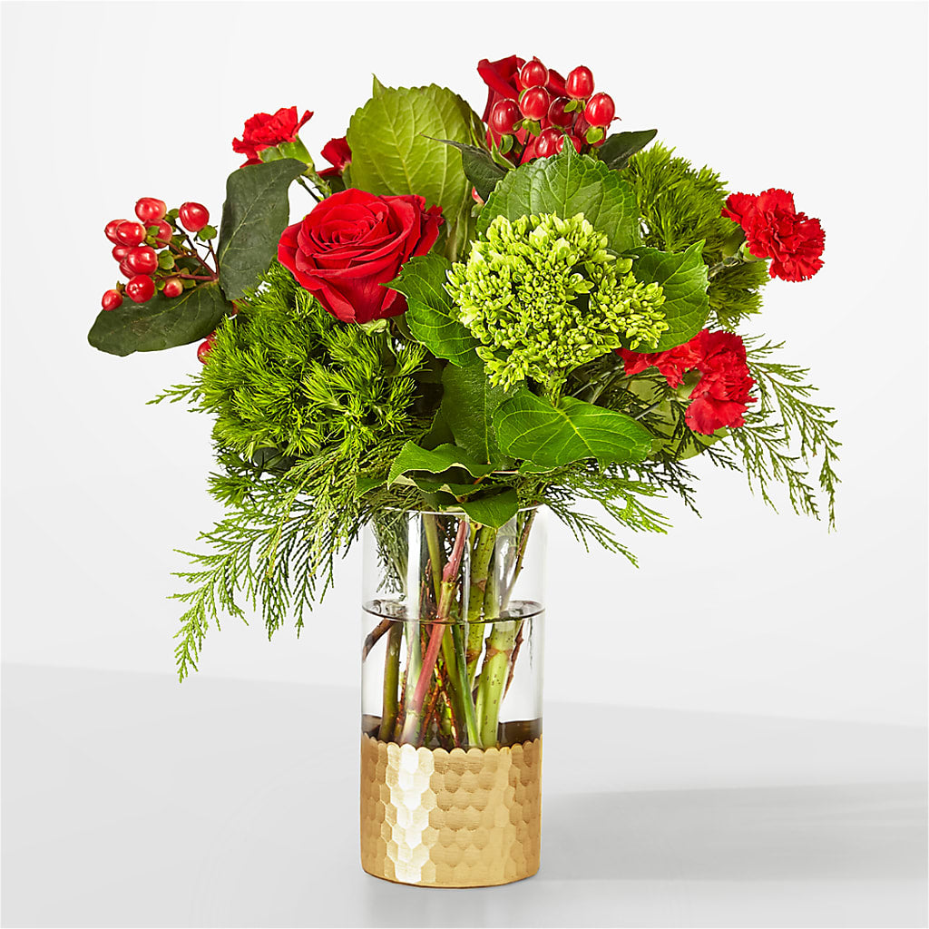 Plaid Throw Bouquet – La Petite Florist And Gifts, Brea CA