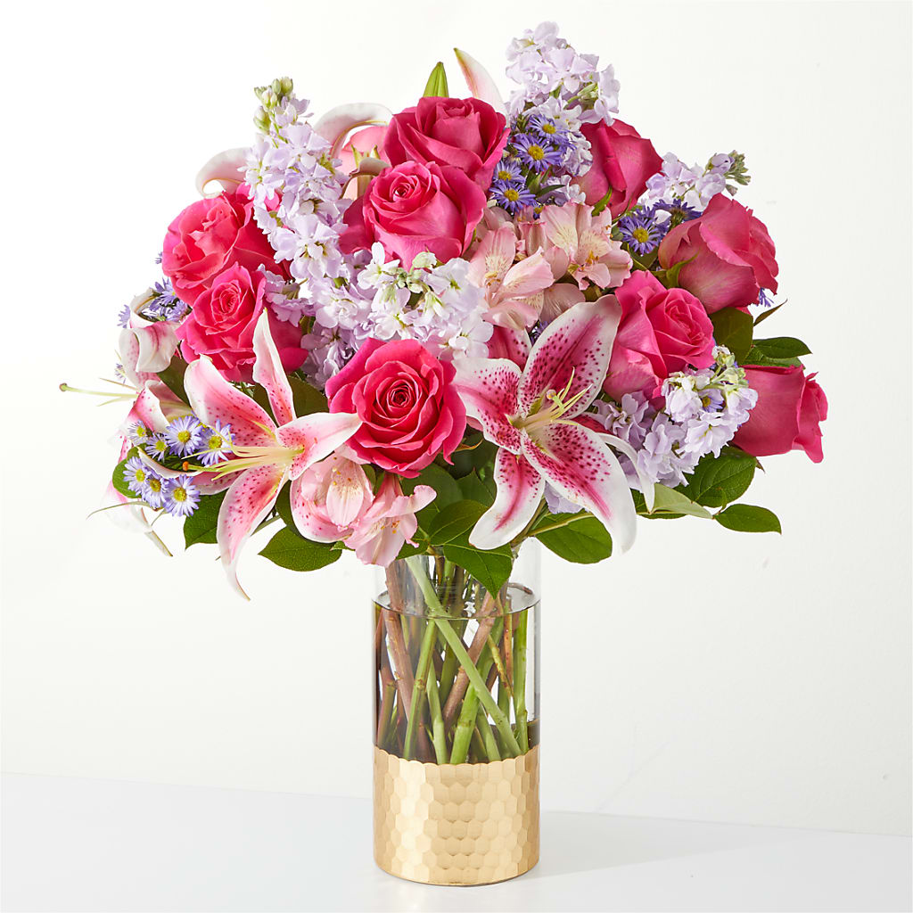 Pressing Petals Bouquet – La Petite Florist And Gifts, Brea CA