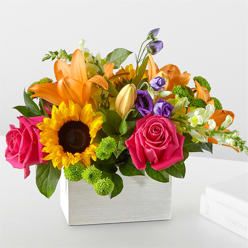 Best Day Box Bouquet – La Petite Florist And Gifts, Brea CA