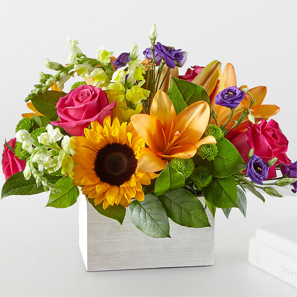 Best Day Box Bouquet – La Petite Florist And Gifts, Brea CA