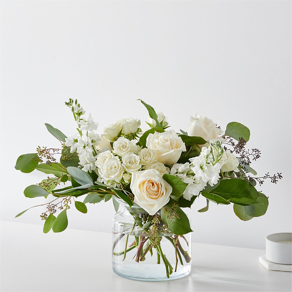 Fresh Linen Bouquet – La Petite Florist And Gifts, Brea CA
