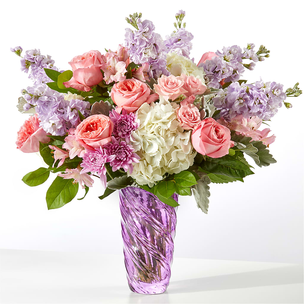 Silver Lining Bouquet – La Petite Florist And Gifts, Brea CA