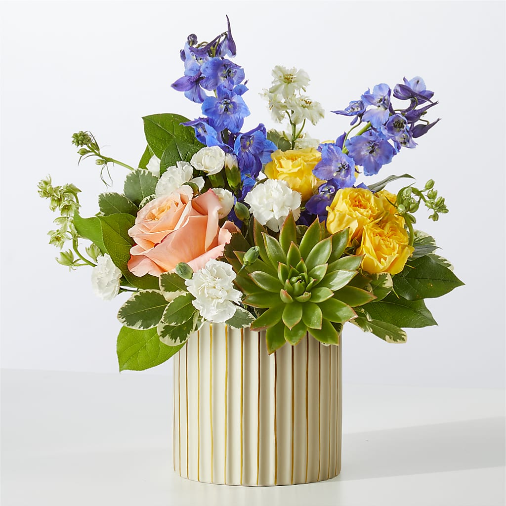 Cobalt Reverie Bouquet – La Petite Florist And Gifts, Brea CA