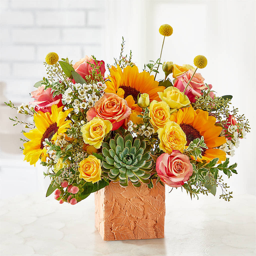 Sunflower Season Bouquet – La Petite Florist And Gifts, Brea CA
