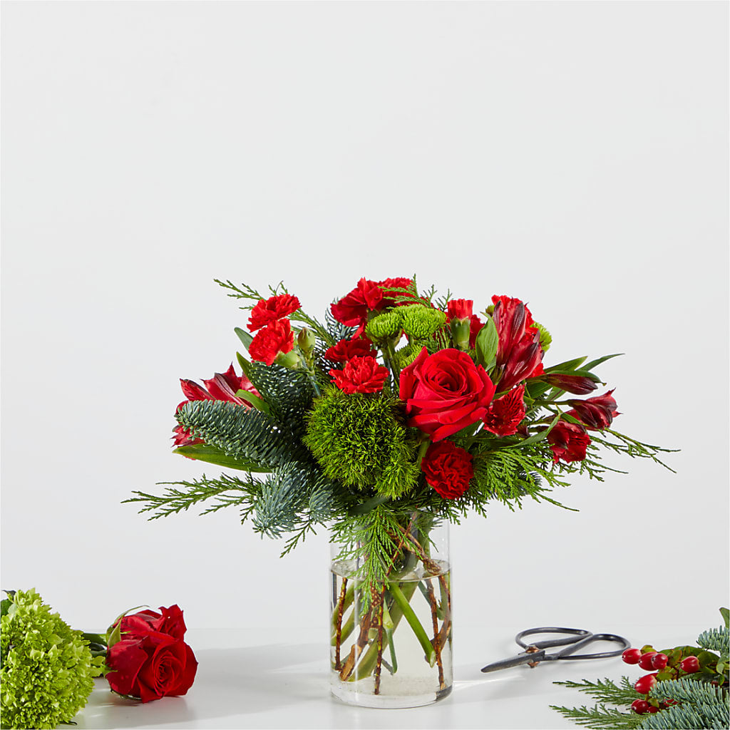 Merry Moment Bouquet – A Florist Original – La Petite Florist And Gifts, Brea CA