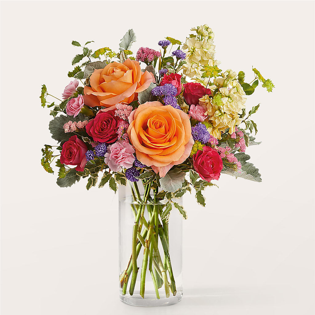 Tangerine Tango Bouquet – La Petite Florist And Gifts, Brea CA