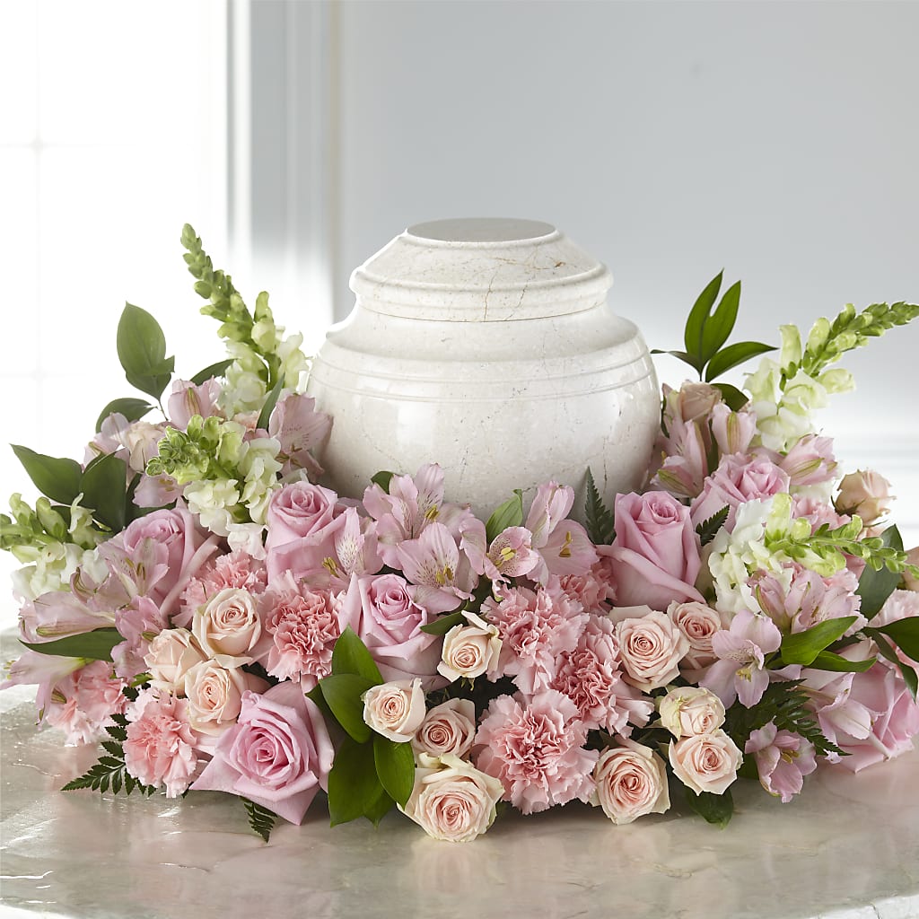 Blooms of Hope Cremation Adornment – La Petite Florist And Gifts, Brea CA