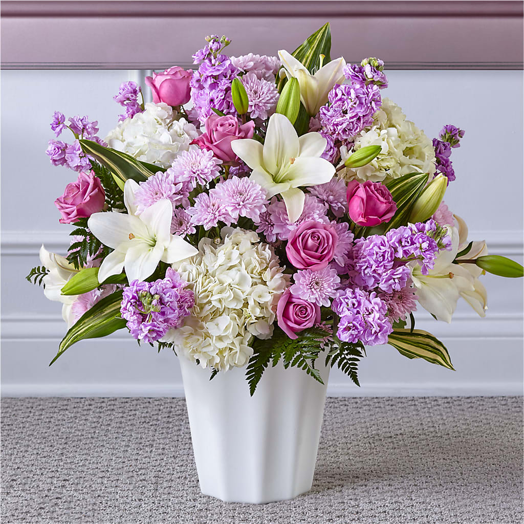 Heaven Sent Floor Basket – La Petite Florist And Gifts, Brea CA