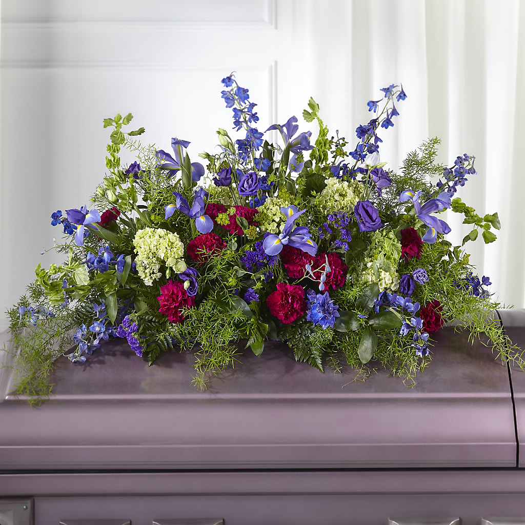 Always Treasured Casket Spray – La Petite Florist And Gifts, Brea CA