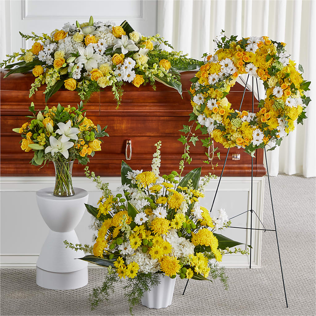 Warm Remembrance Bundles – La Petite Florist And Gifts, Brea CA