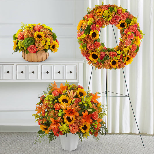 Heart of Gold Bundles – La Petite Florist And Gifts, Brea CA