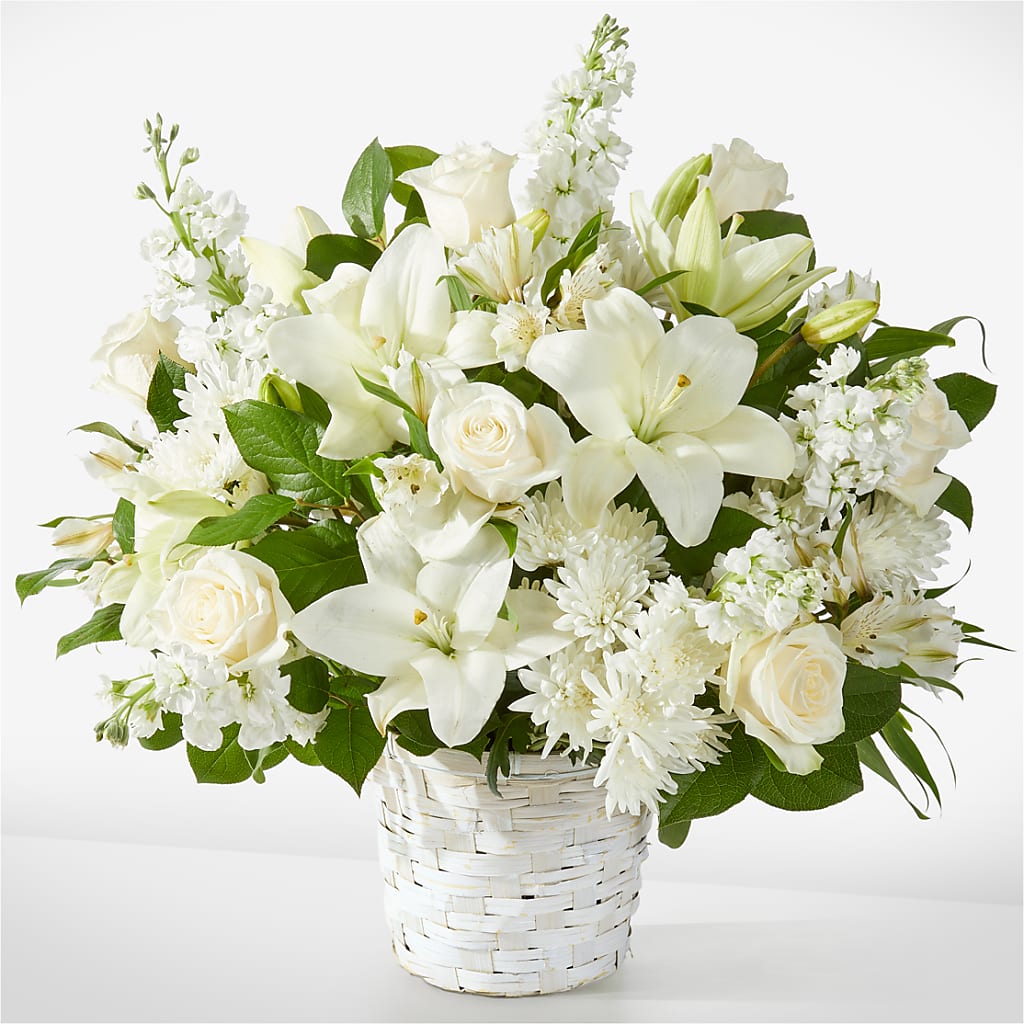 Peaceful Reflections Arrangement – La Petite Florist And Gifts, Brea CA