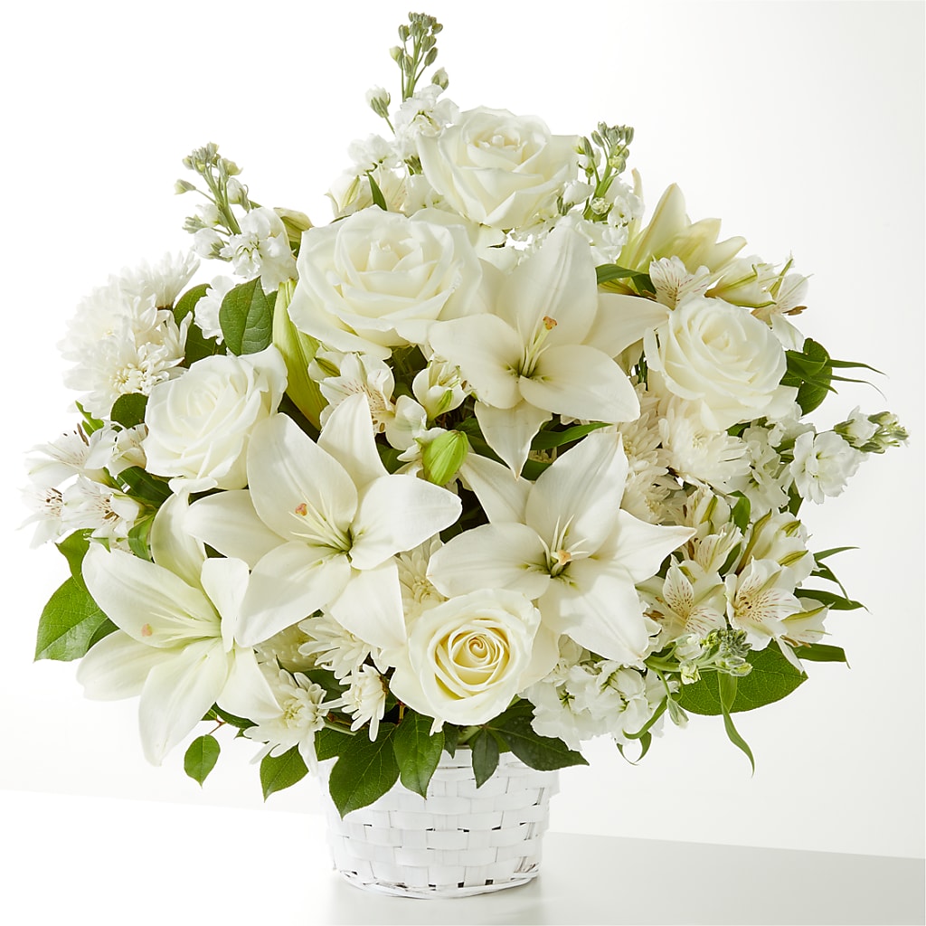 Peaceful Reflections Arrangement – La Petite Florist And Gifts, Brea CA
