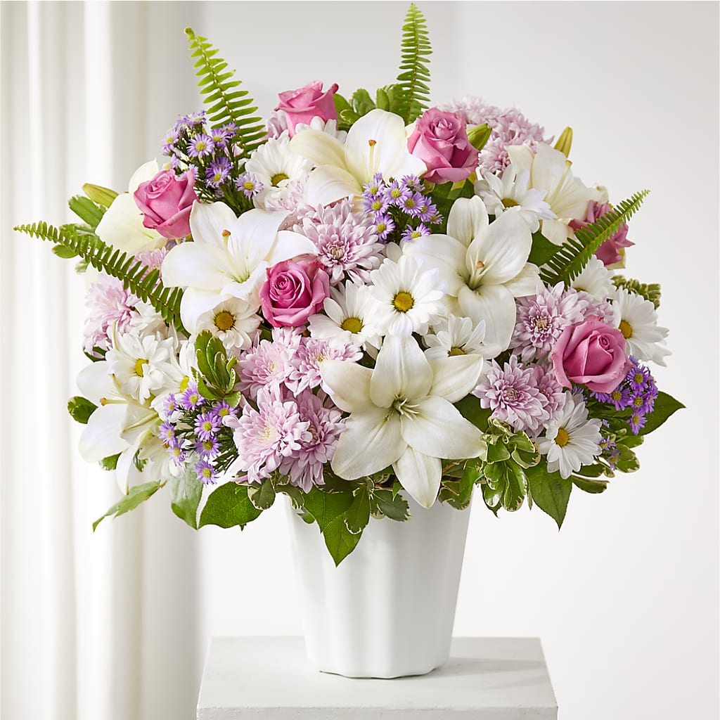 Warmest Thoughts Tabletop Basket – La Petite Florist And Gifts, Brea CA