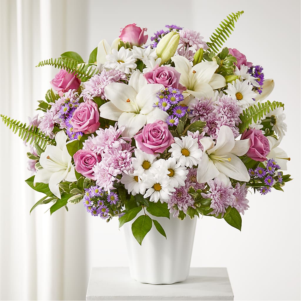 Warmest Thoughts Tabletop Basket – La Petite Florist And Gifts, Brea CA