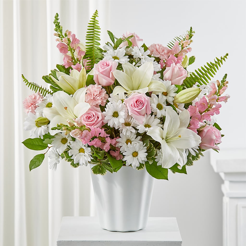 Soft Touch Tabletop Basket – La Petite Florist And Gifts, Brea CA