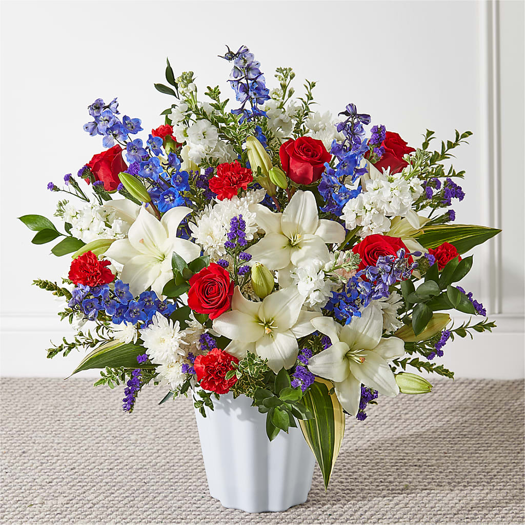 Consoled Floor Basket – La Petite Florist And Gifts, Brea CA