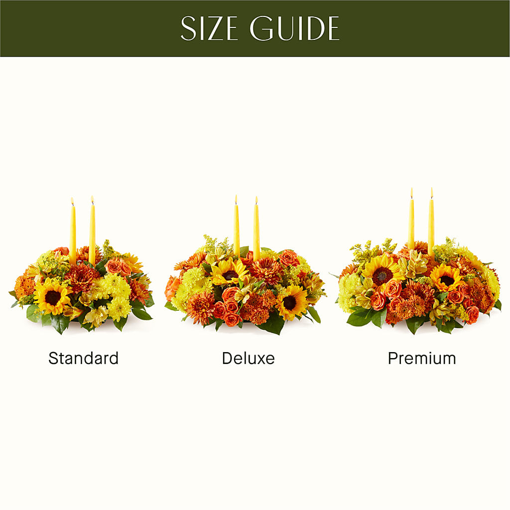 Autumn Harmony Centerpiece – La Petite Florist And Gifts, Brea CA