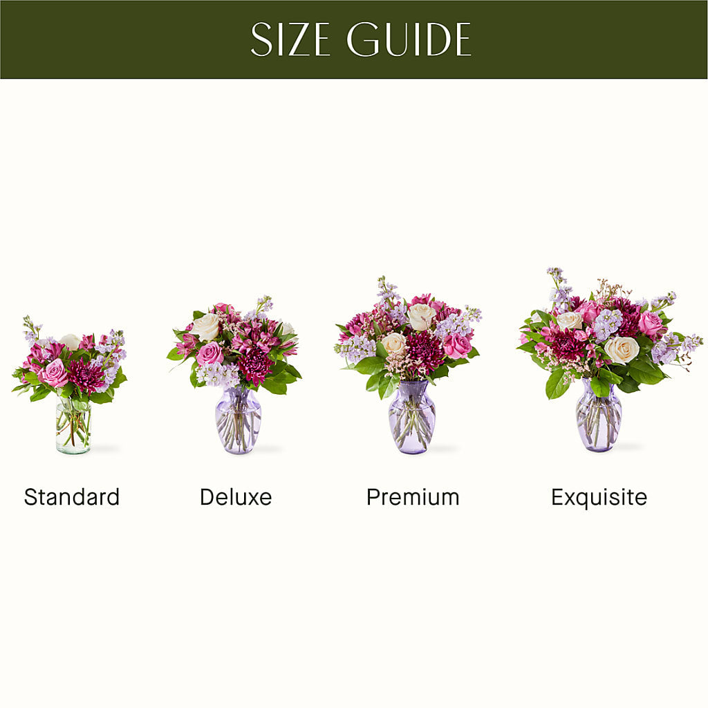 Amethyst Dreams Bouquet – La Petite Florist And Gifts, Brea CA