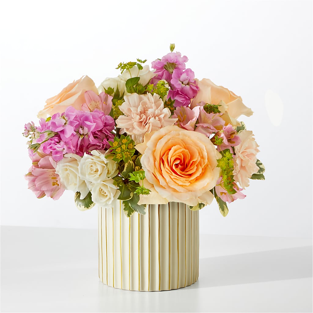 Paradise Bouquet with Ivory Vase – La Petite Florist And Gifts, Brea CA