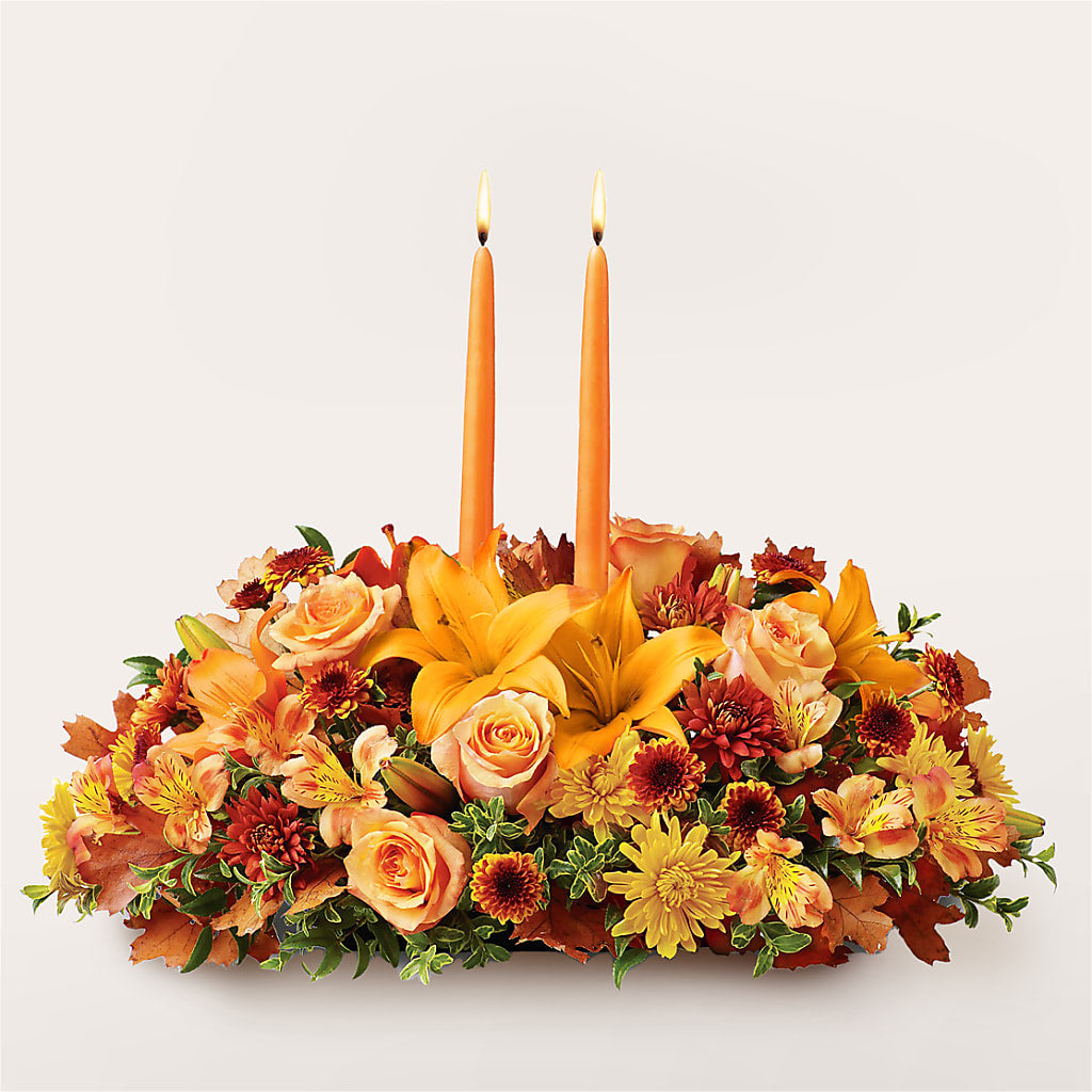 Traditions Centerpiece – La Petite Florist And Gifts, Brea CA