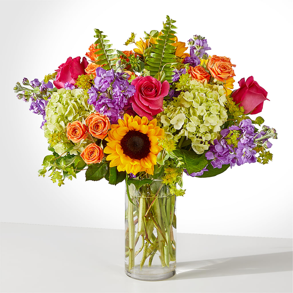 Vibrant Greetings Bouquet – La Petite Florist And Gifts, Brea CA