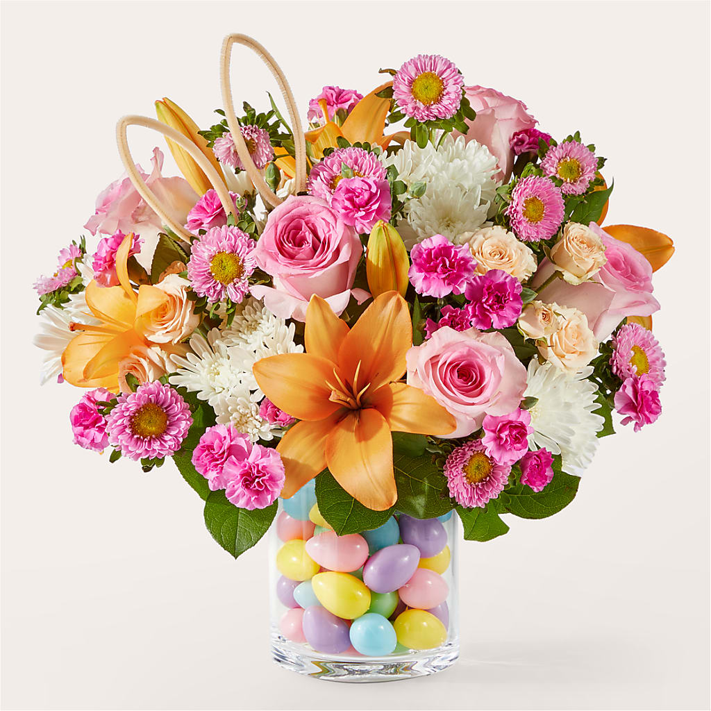 Hop to It Bouquet – La Petite Florist And Gifts, Brea CA