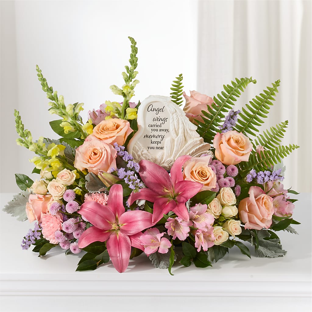 Gentle Light Arrangement –  La Petite Florist And Gifts, Brea CA