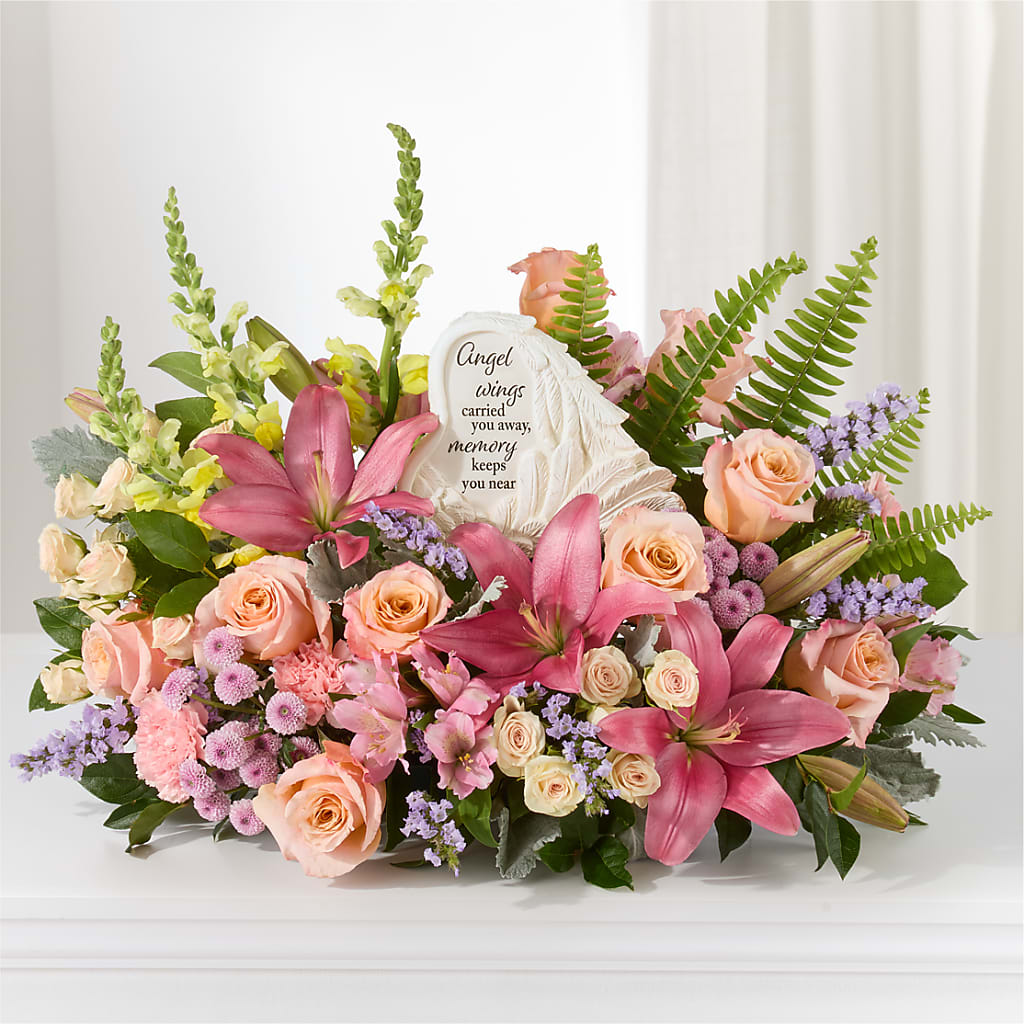 Gentle Light Arrangement –  La Petite Florist And Gifts, Brea CA
