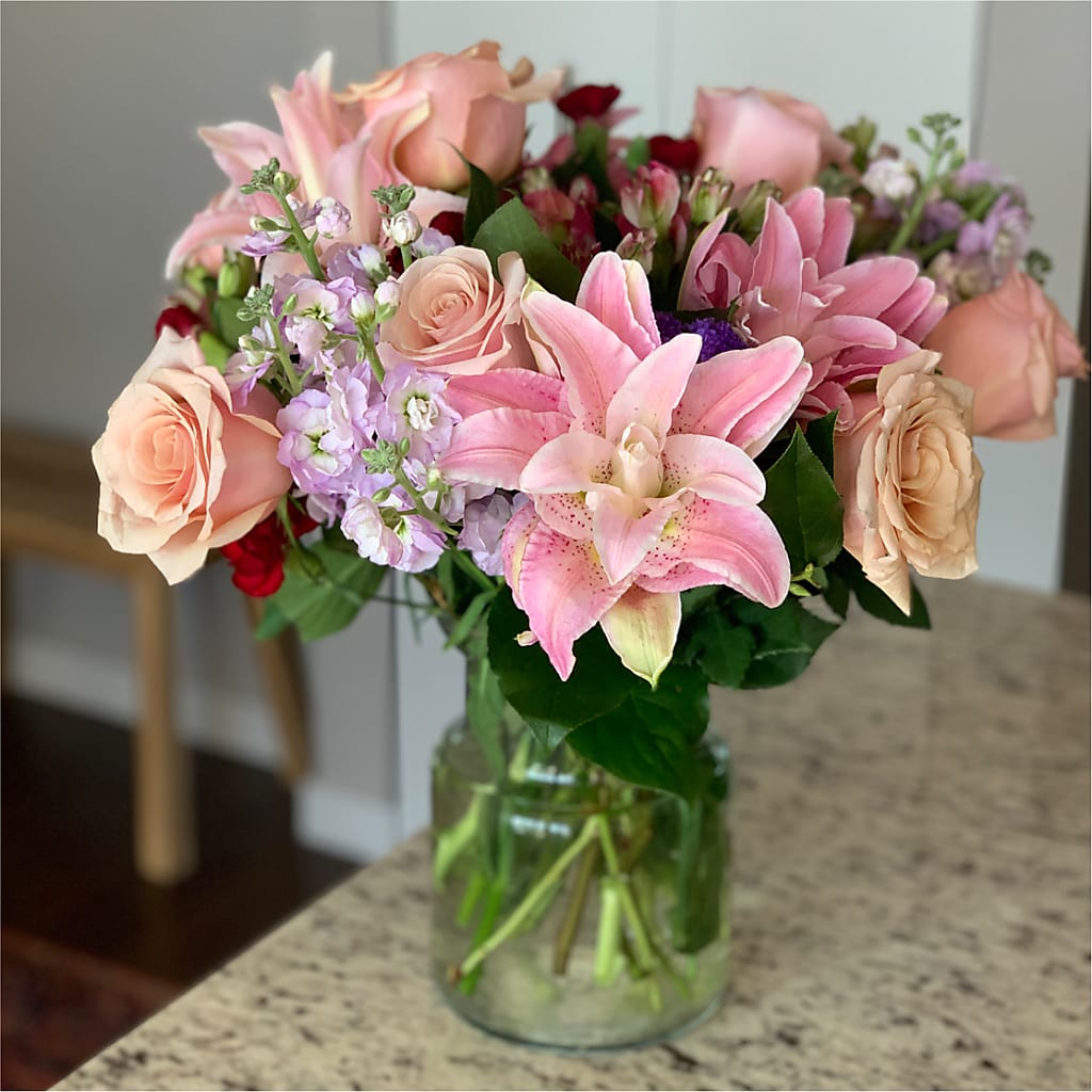 Romantique Bouquet –  La Petite Florist And Gifts, Brea CA