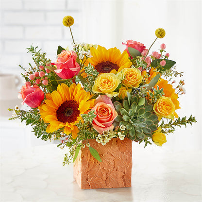 Sunflower Season Bouquet –  La Petite Florist And Gifts, Brea CA