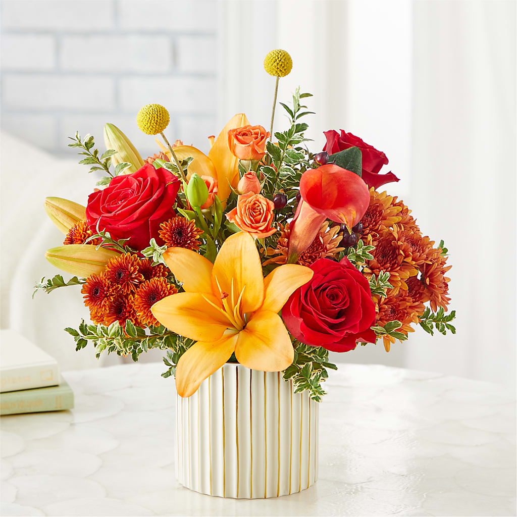 Scarlet Skies Bouquet –  La Petite Florist And Gifts, Brea CA