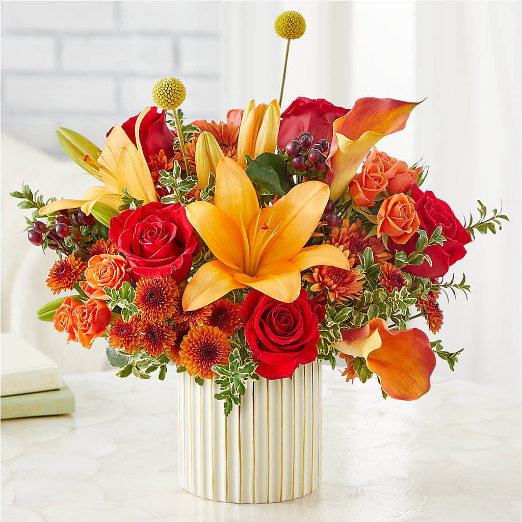 Scarlet Skies Bouquet –  La Petite Florist And Gifts, Brea CA