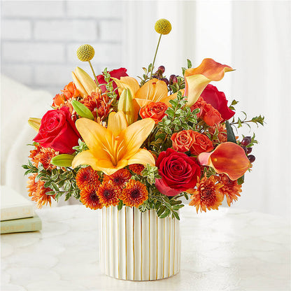 Scarlet Skies Bouquet –  La Petite Florist And Gifts, Brea CA