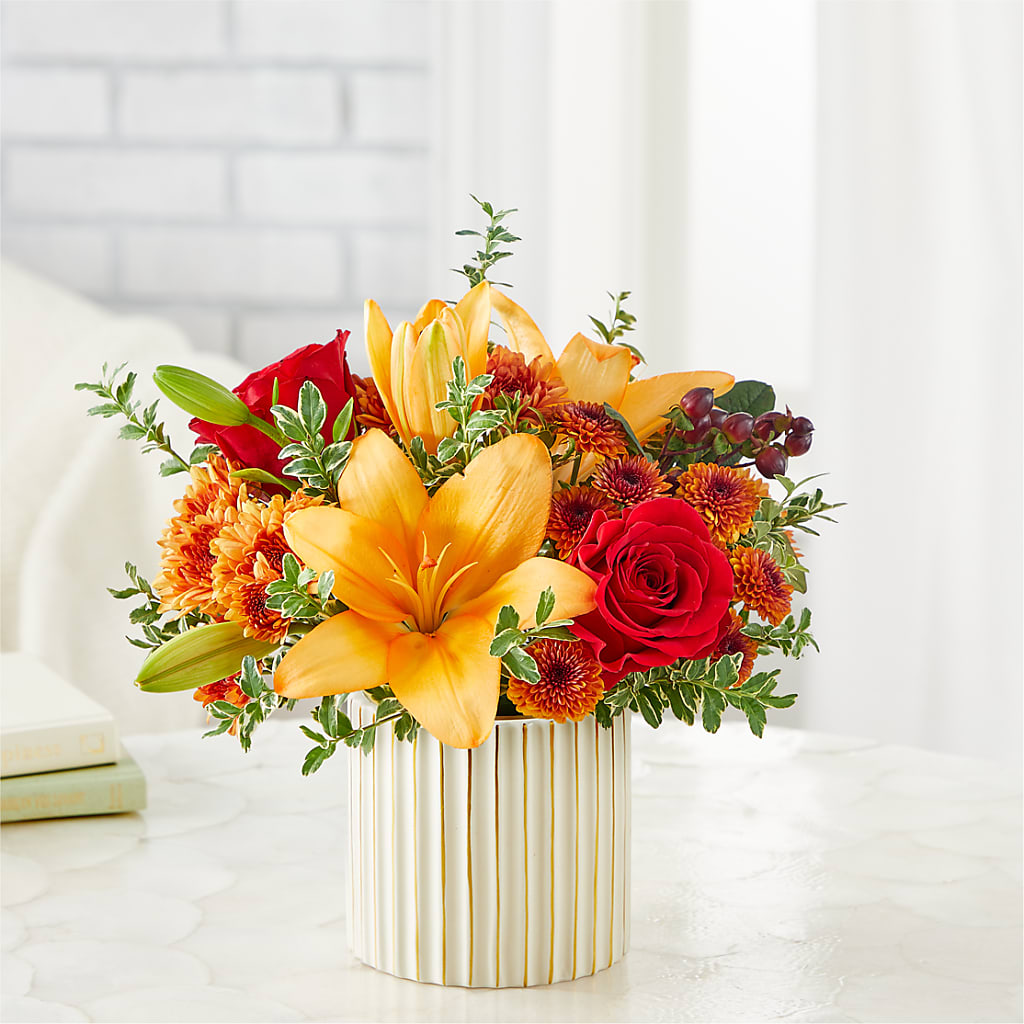 Scarlet Skies Bouquet –  La Petite Florist And Gifts, Brea CA
