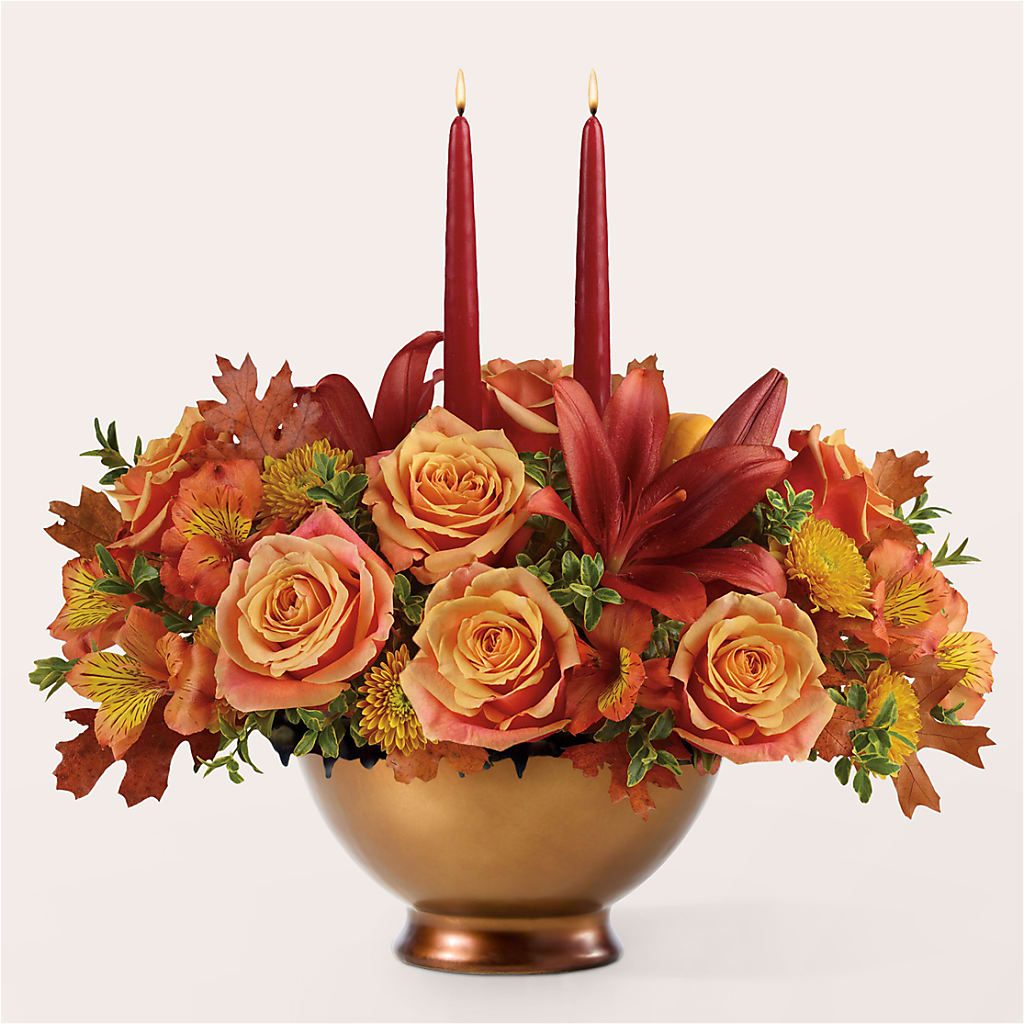 Harvest Table Centerpiece –  La Petite Florist And Gifts, Brea CA