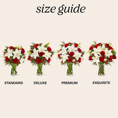 Sparkling Snowflakes Bouquet –  La Petite Florist And Gifts, Brea CA