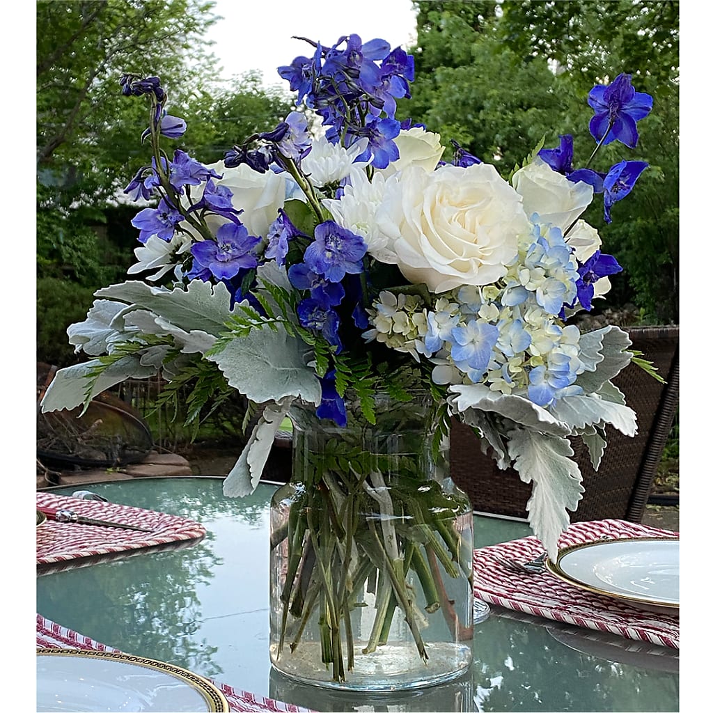 Clear Skies Bouquet –  La Petite Florist And Gifts, Brea CA