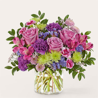 Glass Half Full Bouquet –  La Petite Florist And Gifts, Brea CA