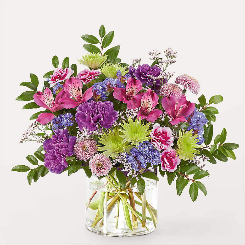 Glass Half Full Bouquet –  La Petite Florist And Gifts, Brea CA