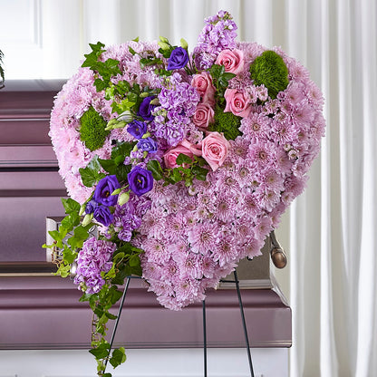 Treasured Love Standing Heart –  La Petite Florist And Gifts, Brea CA