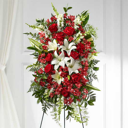 Everlasting Memory Standing Spray –  La Petite Florist And Gifts, Brea CA