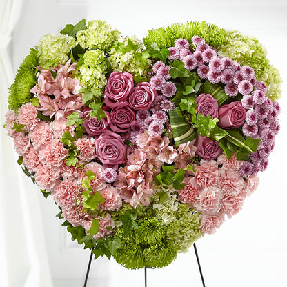 Heartwarming Standing Heart –  La Petite Florist And Gifts, Brea CA