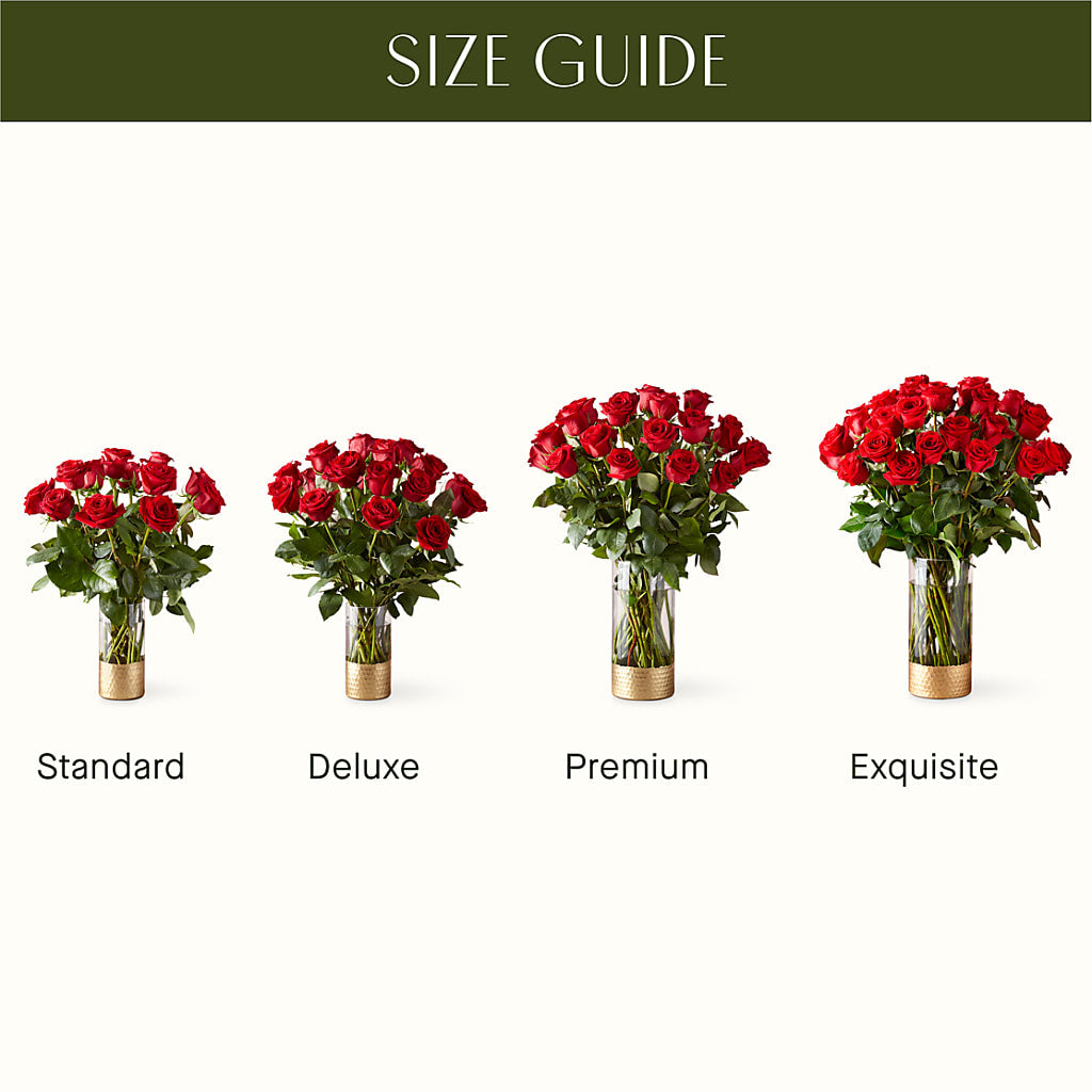Classic Love Red Rose Bouquet –  La Petite Florist And Gifts, Brea CA