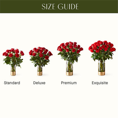 Classic Love Red Rose Bouquet –  La Petite Florist And Gifts, Brea CA