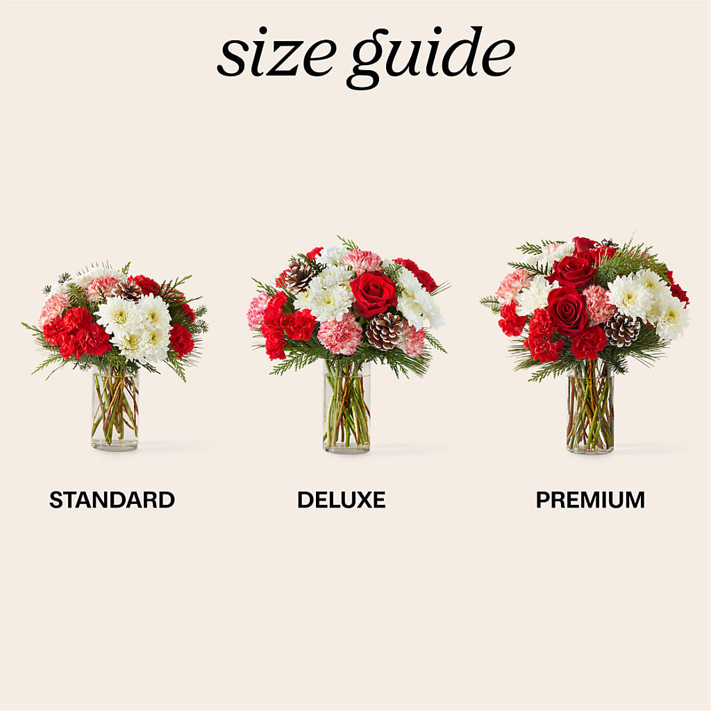 Candy Cane Lane Bouquet –  La Petite Florist And Gifts, Brea CA