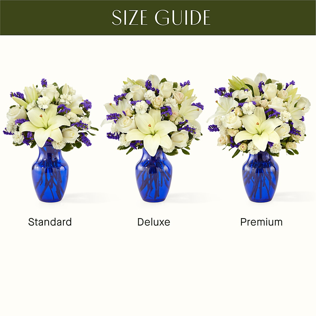 Sapphire Rush Bouquet –  La Petite Florist And Gifts, Brea CA