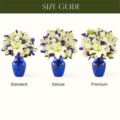 Sapphire Rush Bouquet –  La Petite Florist And Gifts, Brea CA